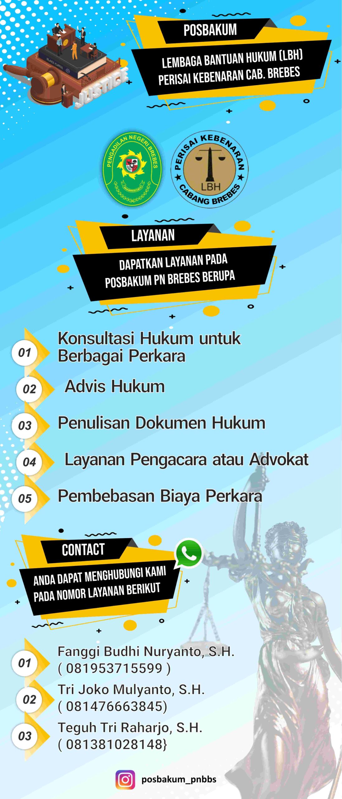 X Banner Posbakum Roll Upasasa